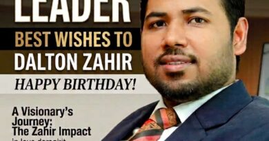Global Tourism Leader, Editor & Poet Dalton Zahir Celebrates Birthday,  বৈশ্বিক পর্যটন নেতা, সম্পাদক ও কবি ডালটন জহিরের আজ জন্মদিন